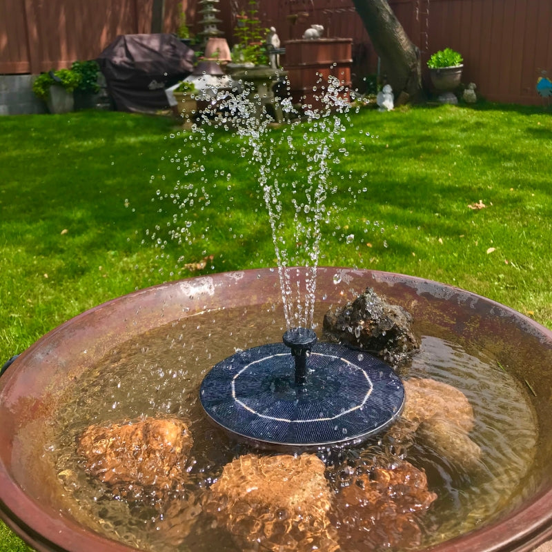 SolarSplash | Solarbetriebener Gartenbrunnen