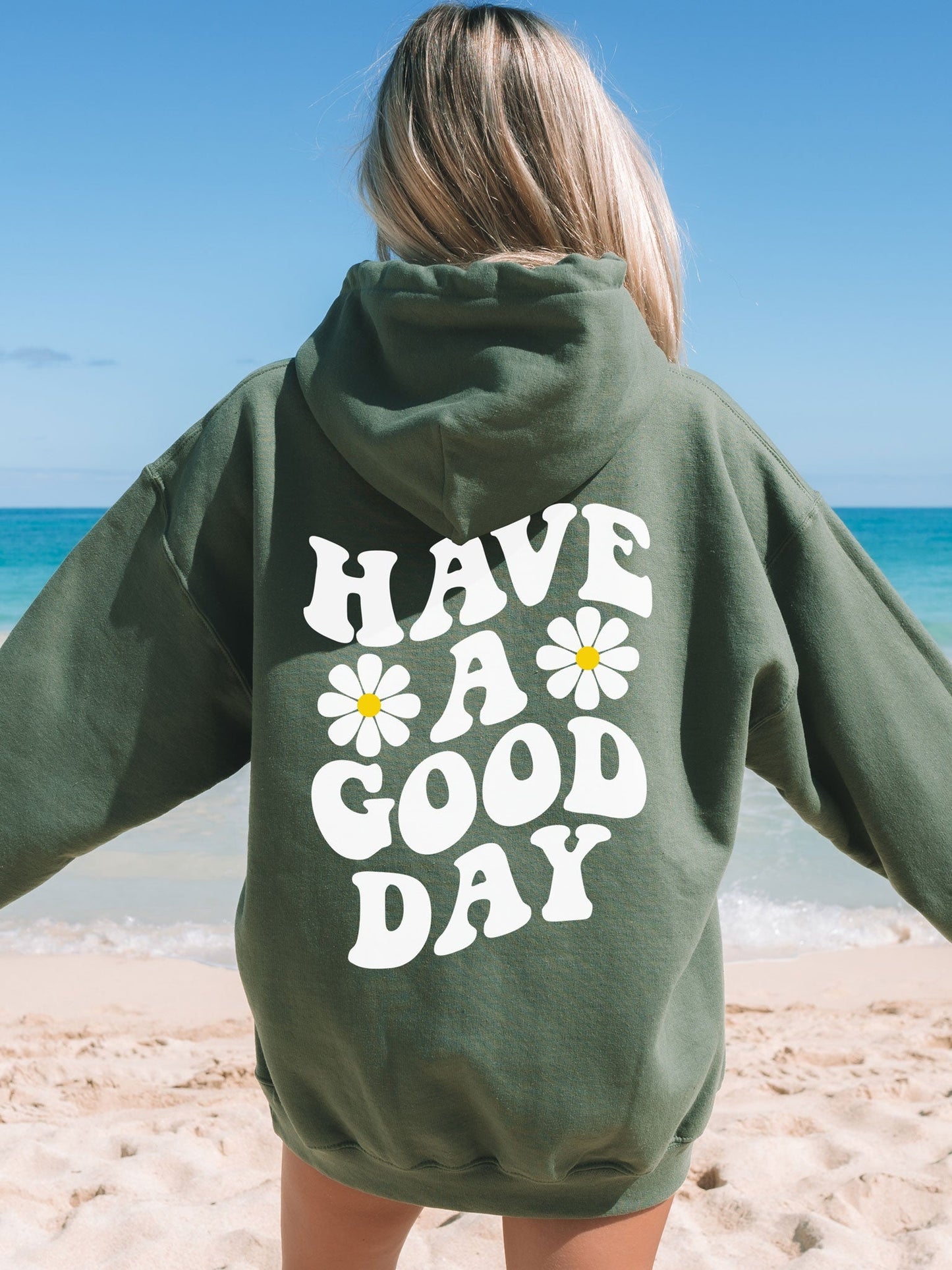 Good Day - Super schöner Kapuzenpullover