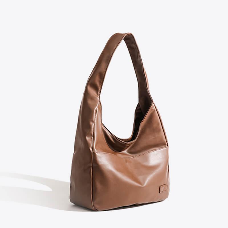 Caelia - Hobo-Umhängetasche aus Kunstleder Kuriertasche - LOVEZOE