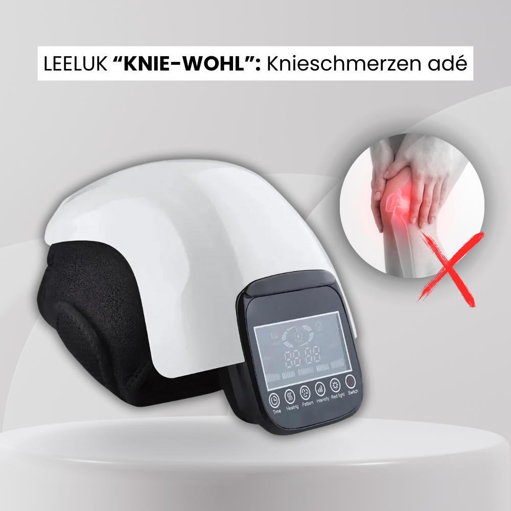 LEELUK "KnieWohl": Licht-/Wärme-& Massagetherapie für dein Knie