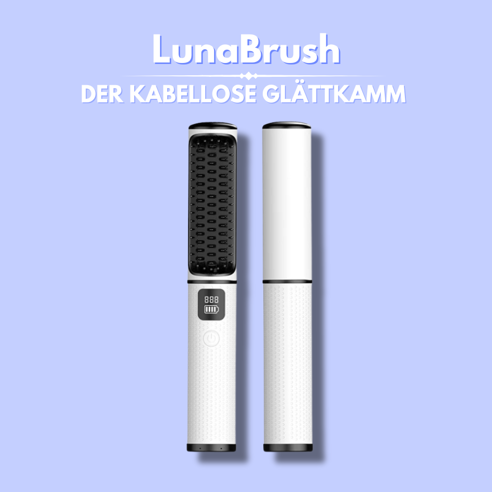 LunaBrush: Der kabellose Glätt-Kamm für überall