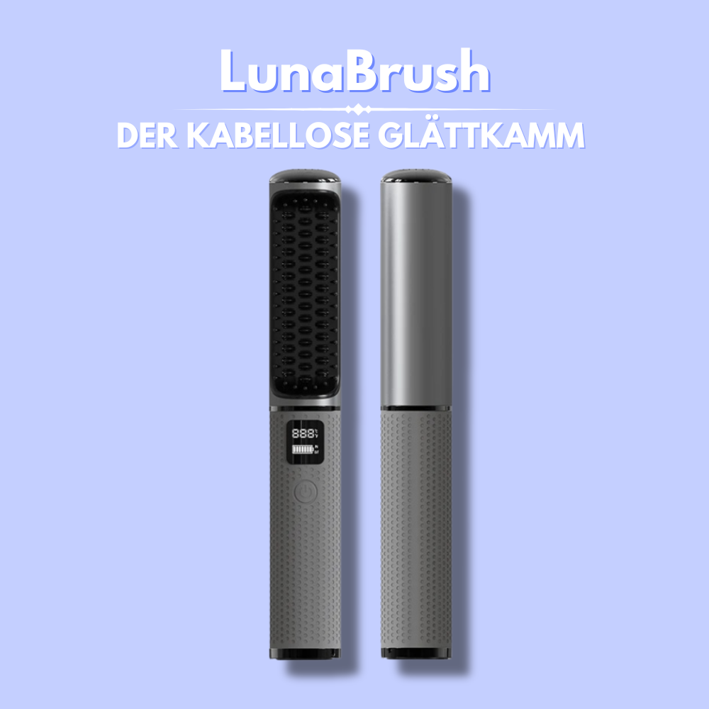 LunaBrush: Der kabellose Glätt-Kamm für überall