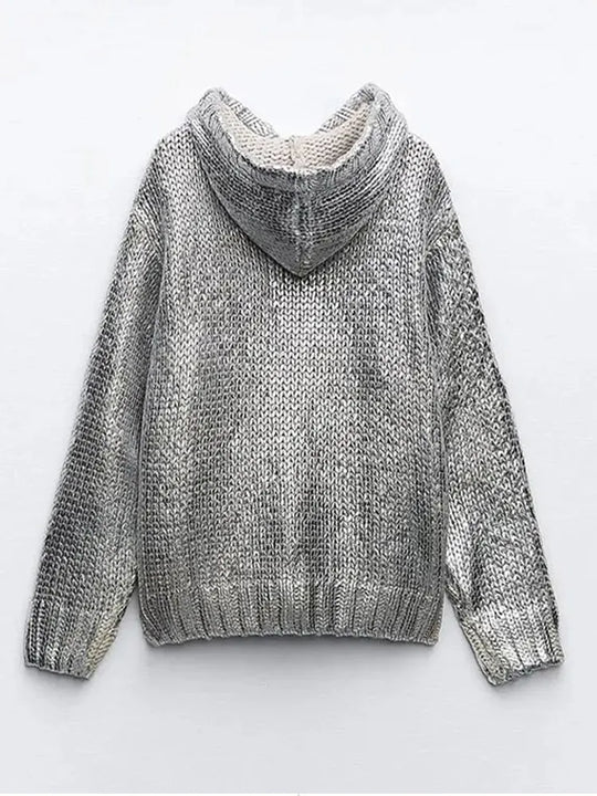 Metallischer Pullover für Frauen