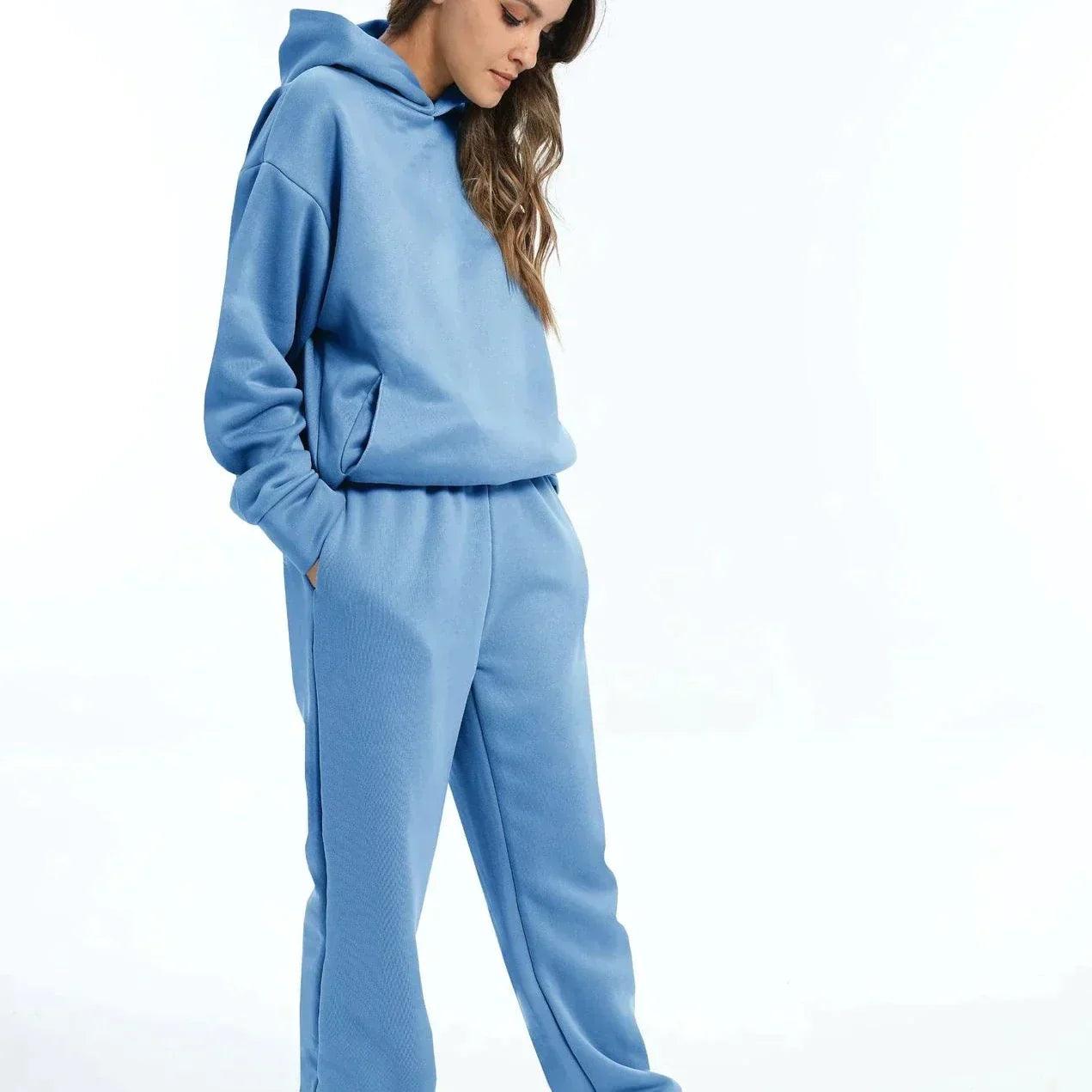 Jacquelyn™ Ultimate Comfort Sweat Pants & Kapuzenpulli Set - LOVEZOE