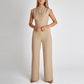 Shania - Eleganter ärmelloser Jumpsuit - LOVEZOE