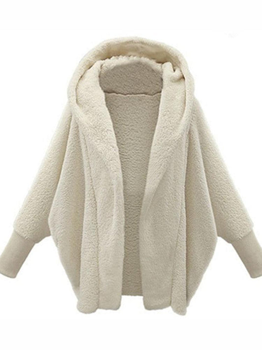 Tina Bequeme Strickjacke aus Schafsfleece - LOVEZOE