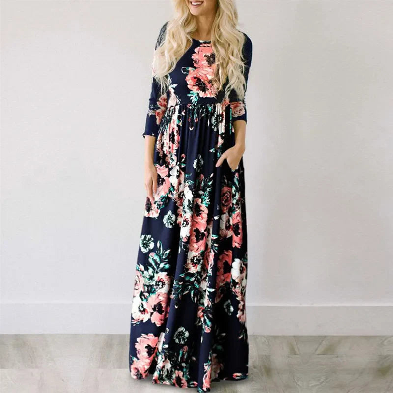 Boho Beach Sommerkleid - Lunowi