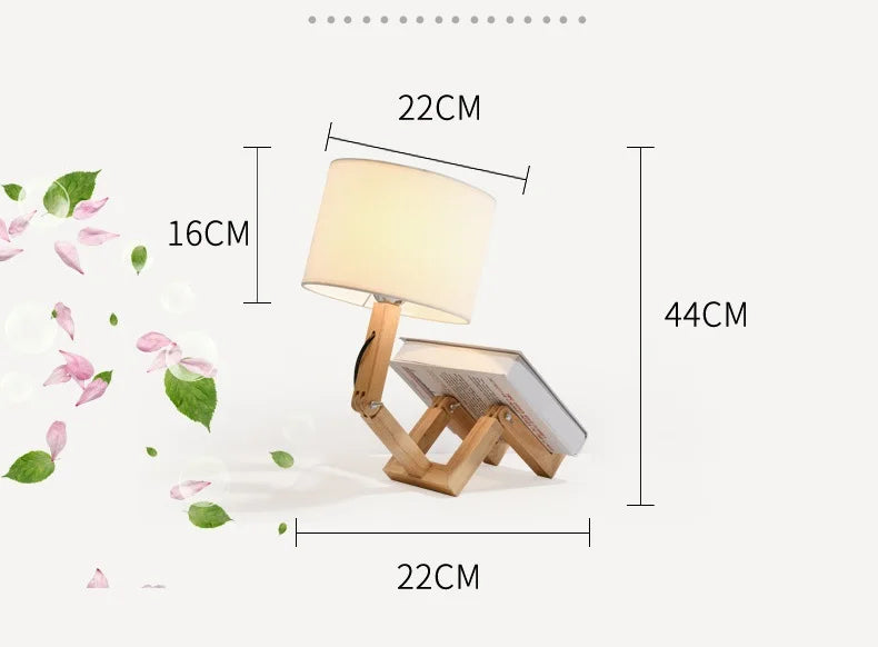 LightBuddy | Verstellbare Mannequin-Holzlampe