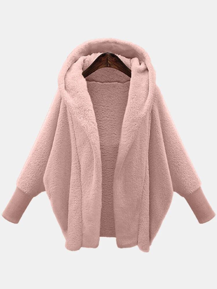 Tina Bequeme Strickjacke aus Schafsfleece - LOVEZOE