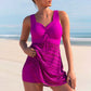 Texel™| Gestepptes Tankini-Set