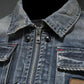 Carl™ - Retro-Denimjacke