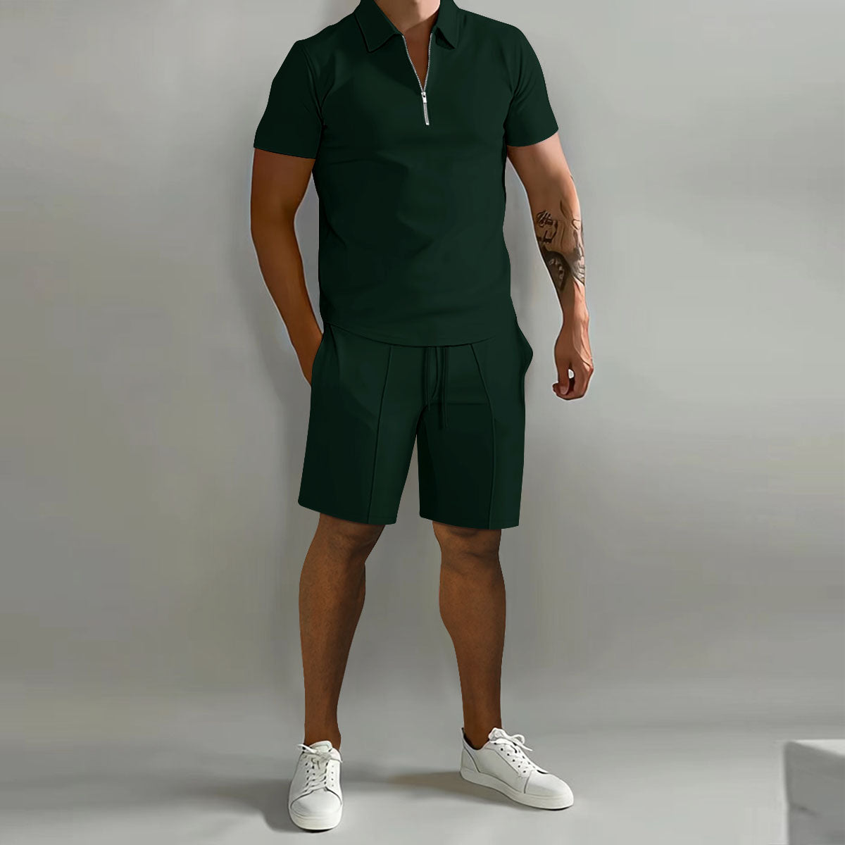 Tom™️ - Polo- und Shorts-Set