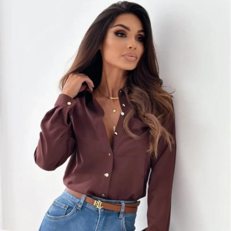 Fay – stylische bluse für den frühling - LOVEZOE