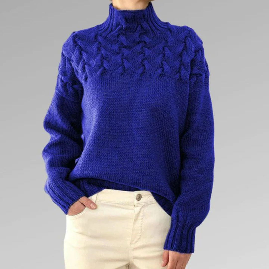 Eleganter Pullover mit Rollkragen