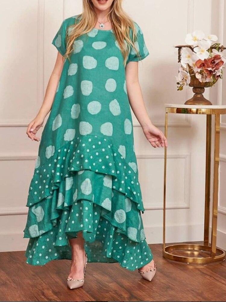 Willa - Maxikleid aus Baumwollmix - LOVEZOE