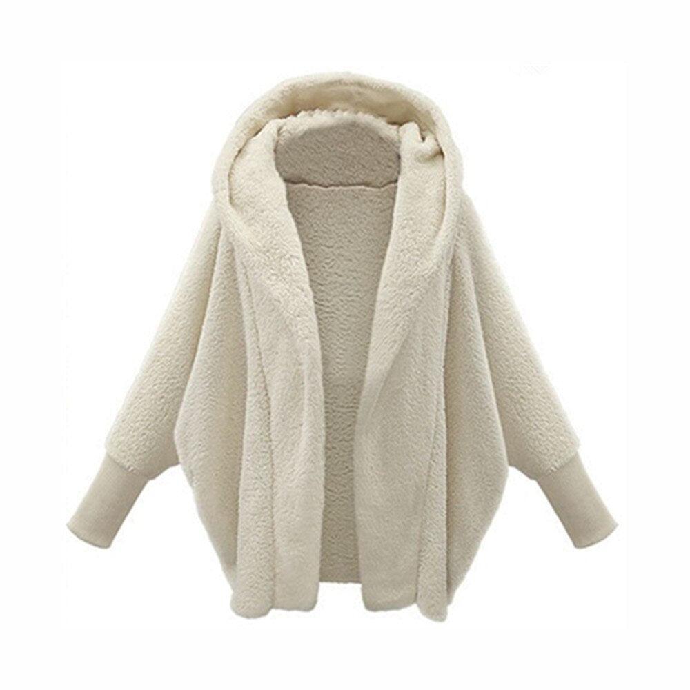 Tina Bequeme Strickjacke aus Schafsfleece - LOVEZOE