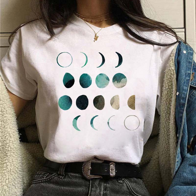 MOON SHIRT- Modisches T-Shirt mit einzigartigen Designs