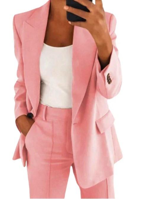 Harper – blazer-set mit jacke und hose - LOVEZOE