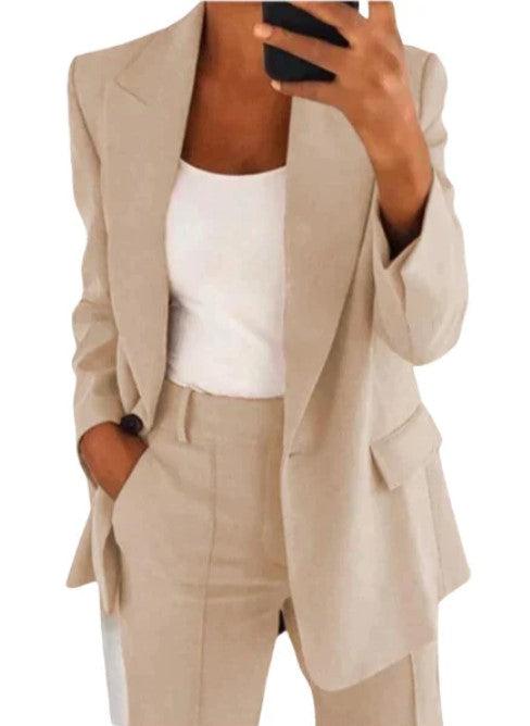 Harper – blazer-set mit jacke und hose - LOVEZOE