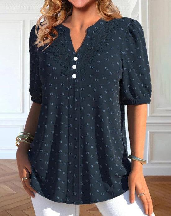 Grace – stylische bluse für frühling/sommer - LOVEZOE