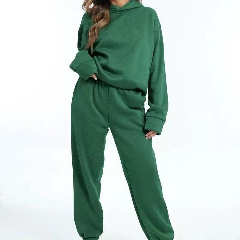 Jacquelyn™ Ultimate Comfort Sweat Pants & Kapuzenpulli Set - LOVEZOE