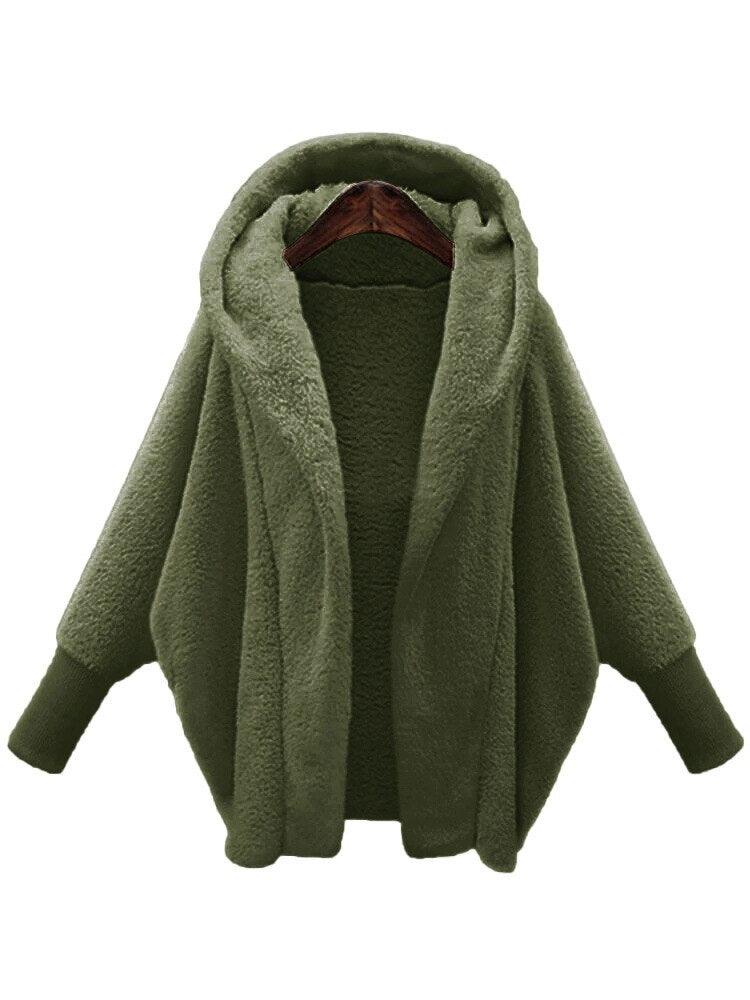 Tina Bequeme Strickjacke aus Schafsfleece - LOVEZOE