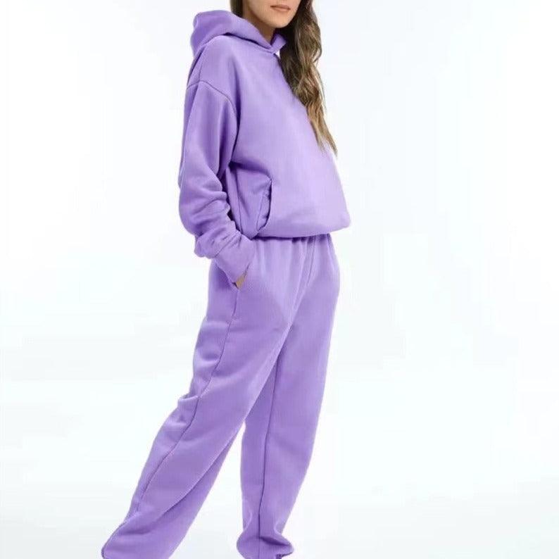 Jacquelyn™ Ultimate Comfort Sweat Pants & Kapuzenpulli Set - LOVEZOE