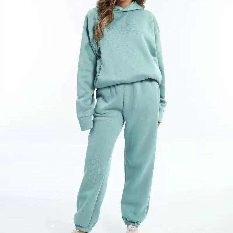 Jacquelyn™ Ultimate Comfort Sweat Pants & Kapuzenpulli Set - LOVEZOE