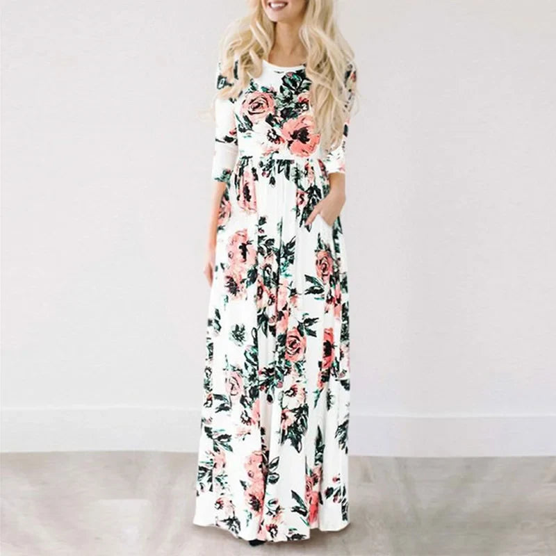 Boho Beach Sommerkleid - Lunowi