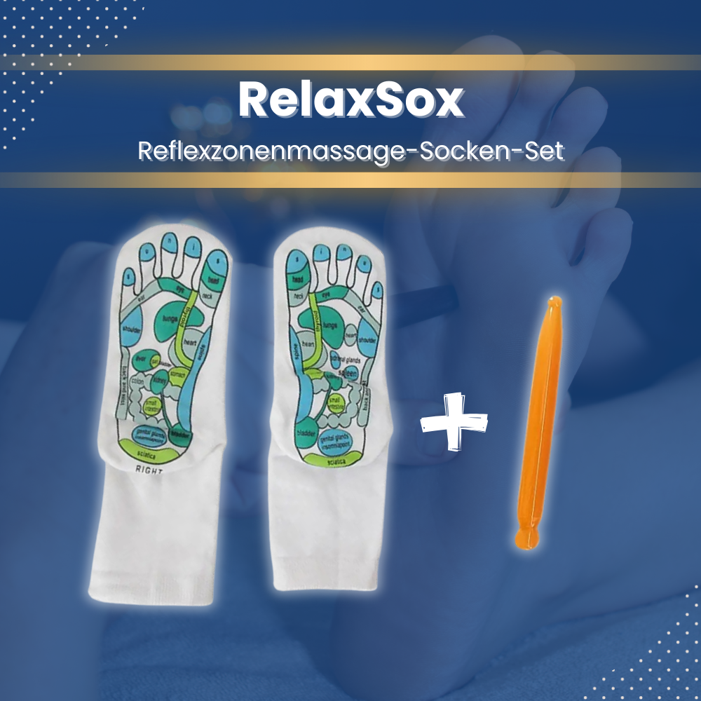 RelaxSox - Die Fußreflexzonenmassage-Socken