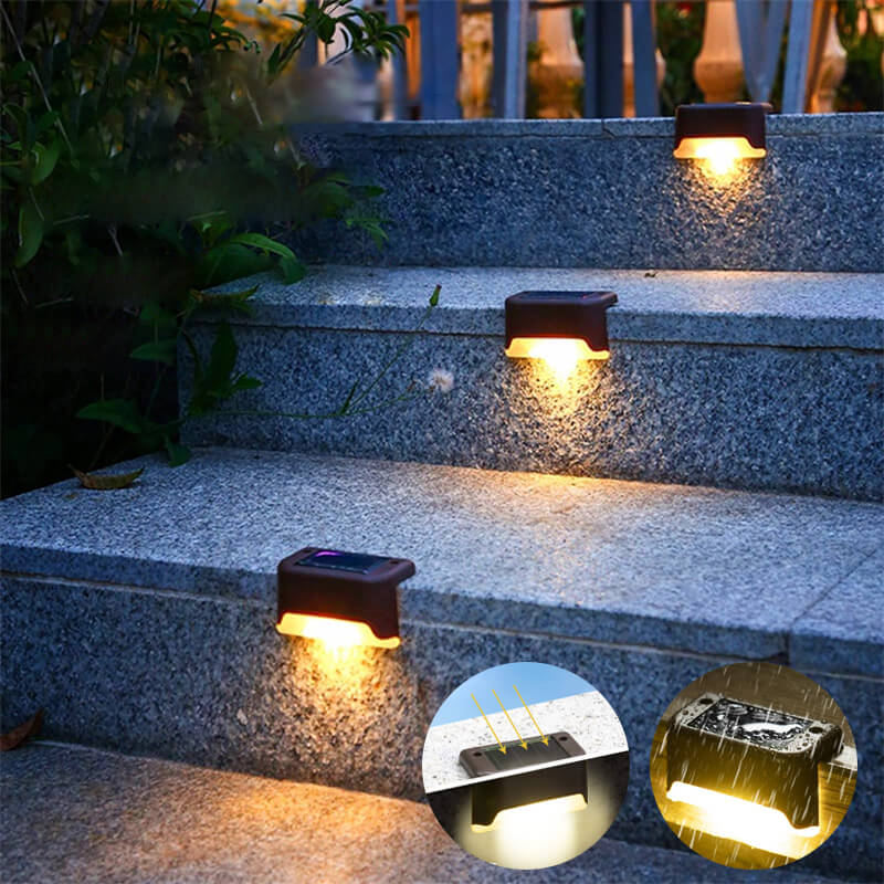 Kabellose LED-Solar-Wandleuchten