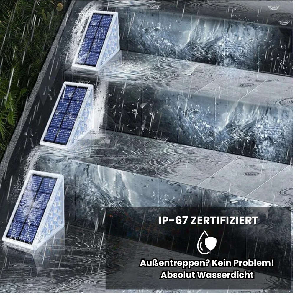 Solar Stufen Licht: Premium Beleuchtung für Treppen