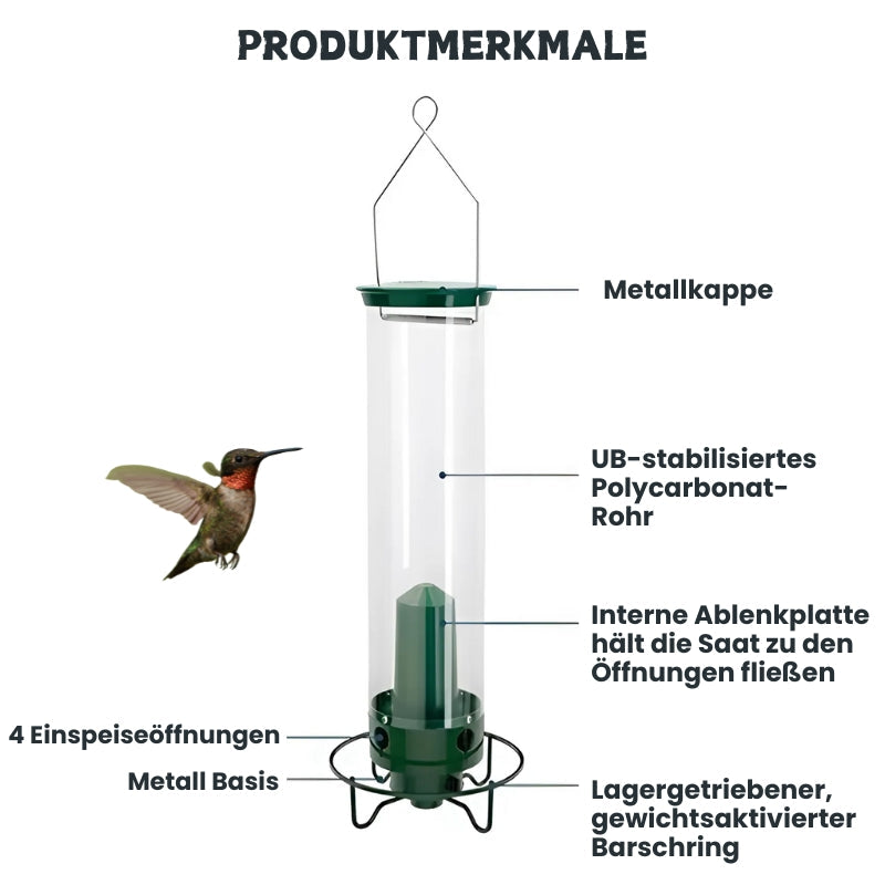 Stabiles nicht-elektrisches Anti-Eichhörnchen Vogelfutterhaus