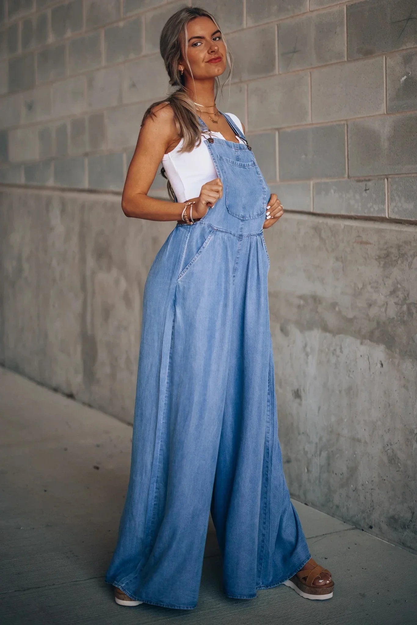 Lisbeth - Denim Overall