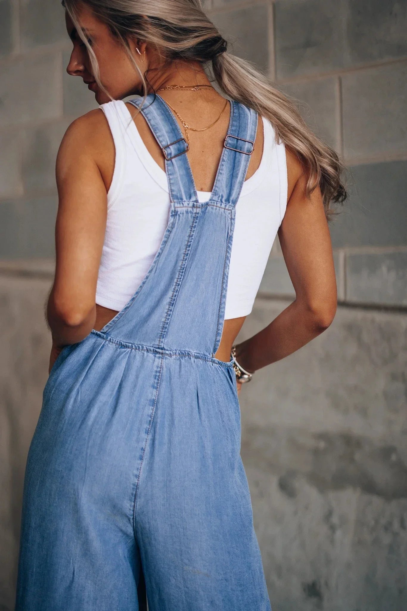 Honey - Denim-Overall