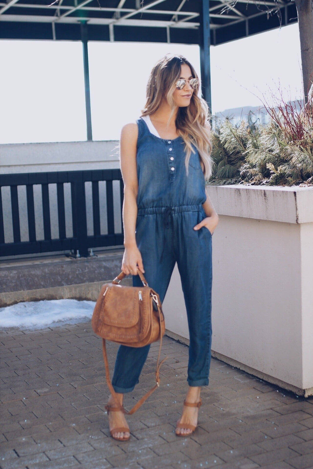 INES™️ | JUMPSUIT IN DENIM-LOOK