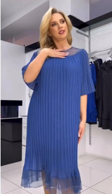 Kasia's™ Schönes plissiertes Kleid