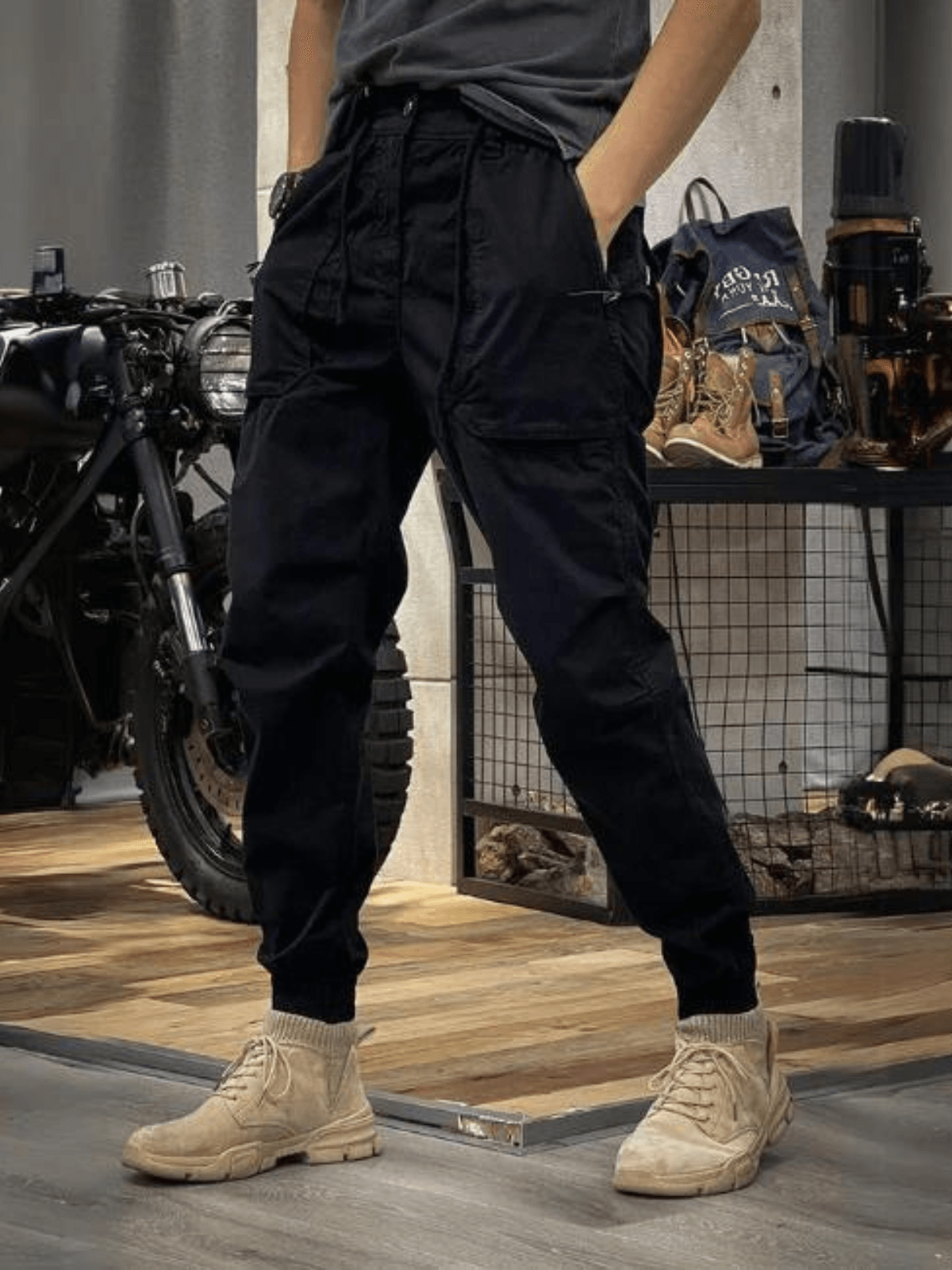 George | Bequeme, robuste Cargohose - LOVEZOE