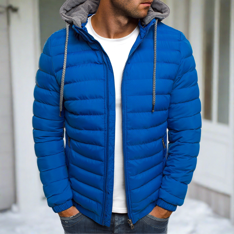 Marcel - Warme Steppjacke mit Kapuze