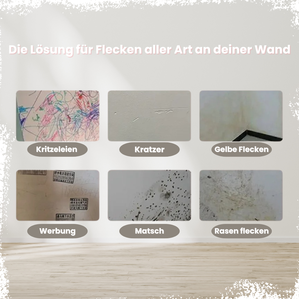 WallFix: Der Fleckenstift für weiße Wände