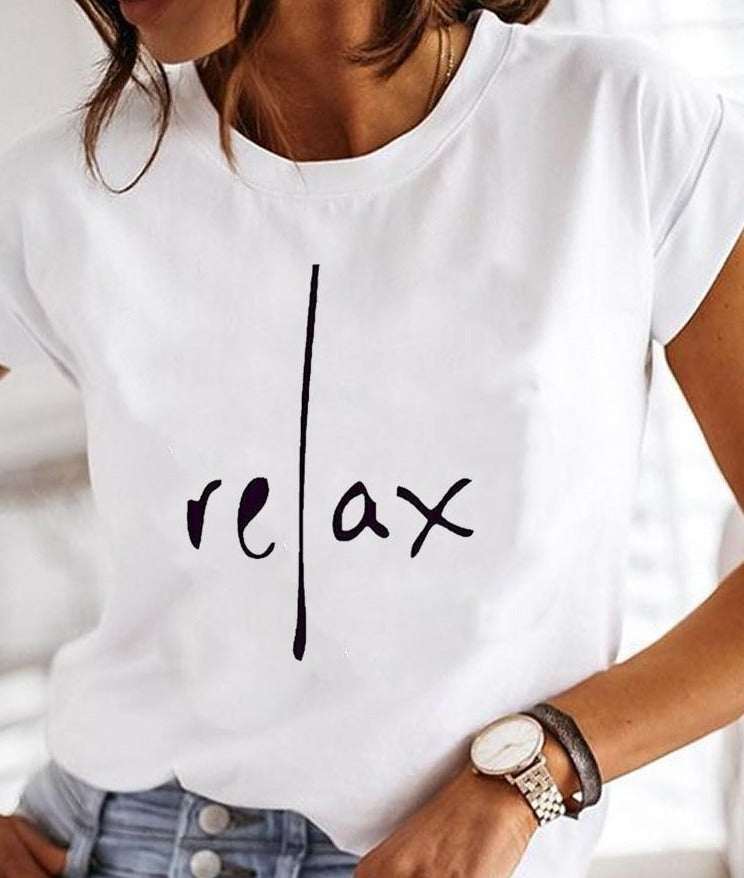 Alexa | Damen Print Freizeit-T-Shirt