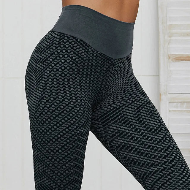 Antje - Damen Enge Stretch-Leggings für Sport und Yoga