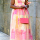 Eleganz Tie-Dye Kleid