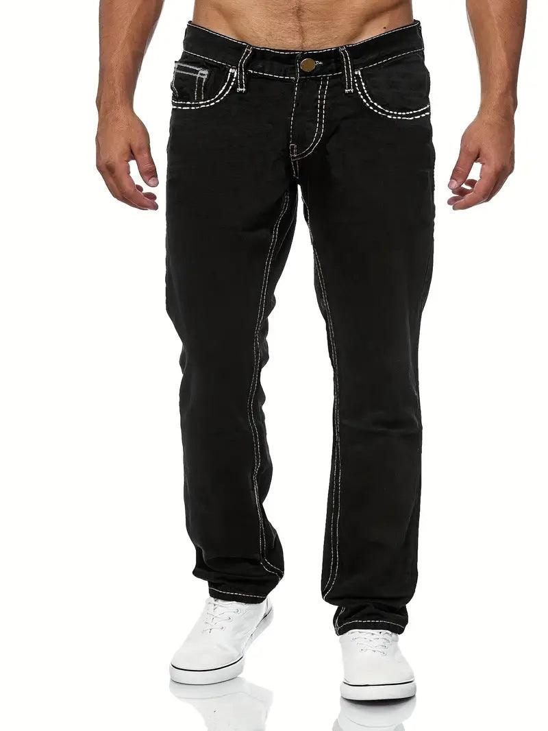 Ethan – lässige slim-fit-stretchjeans für herren - LOVEZOE