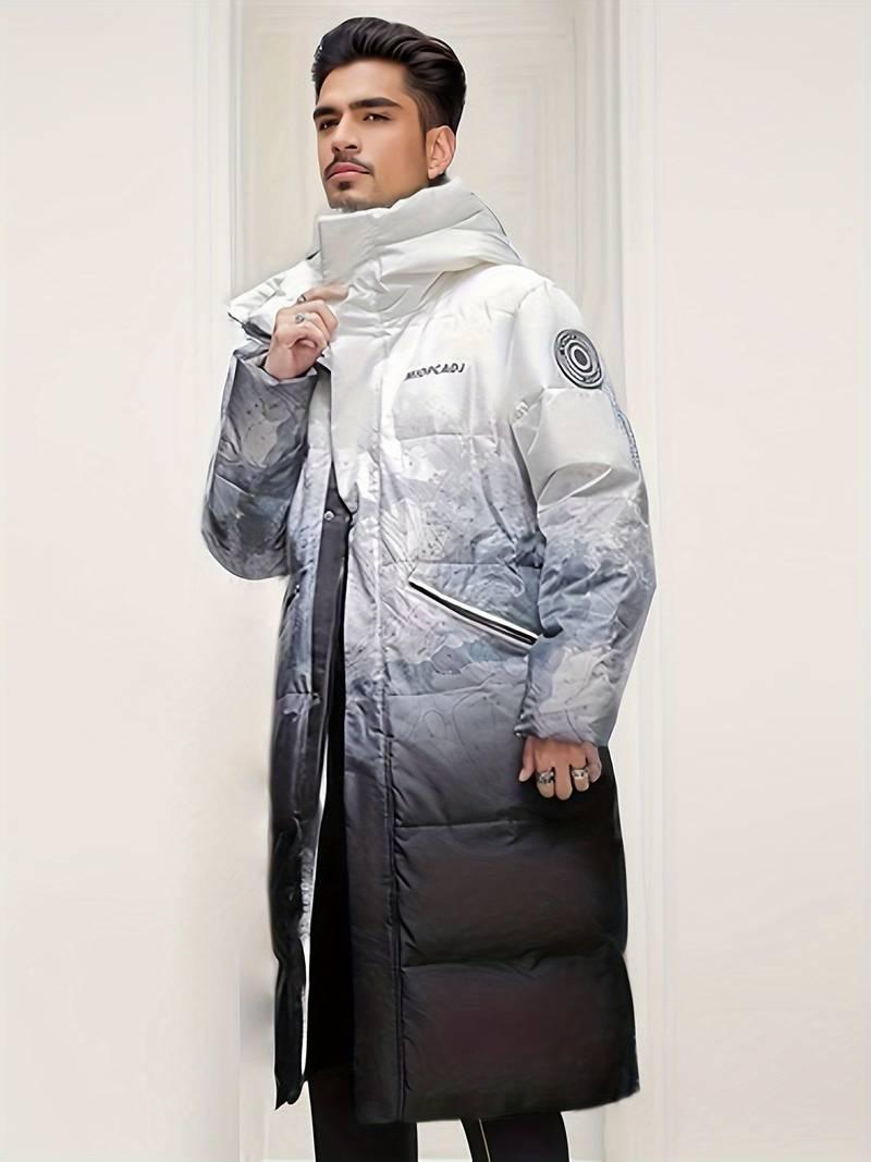 Adam – lange daunen-winterjacke für herren - LOVEZOE