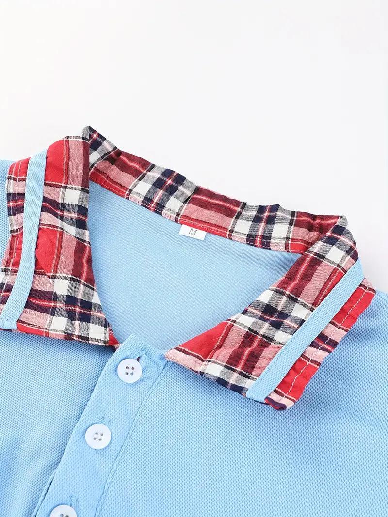 Jason – lässiges button-up mit v-ausschnitt für herren - LOVEZOE