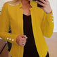 Emma – lässiger langarm-knopfblazer - LOVEZOE