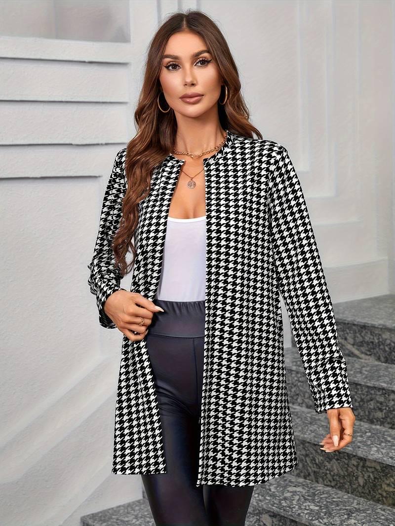 Olivia – lässiger blazer mit offener vorderseite - LOVEZOE