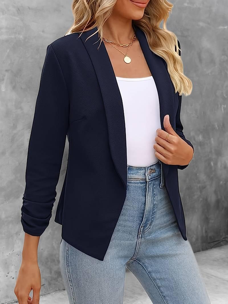 Isabella – stilvoller blazer mit offener vorderseite - LOVEZOE