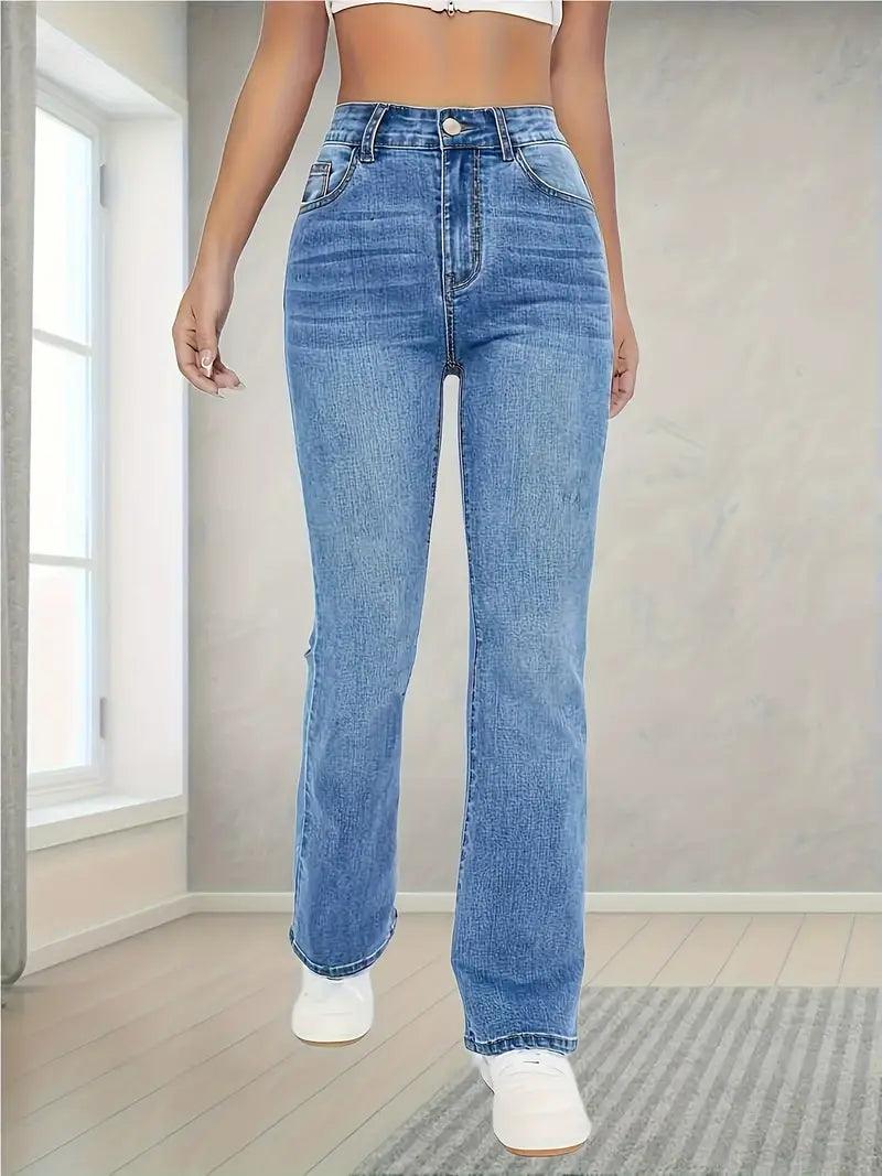 Charlotte – elegante straight-jeans für den frühling - LOVEZOE